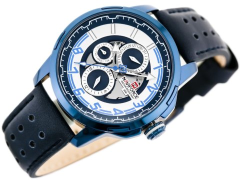 ZEGAREK MĘSKI NAVIFORCE - NF9142 (zn087e) blue + BOX