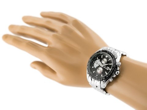 ZEGAREK MĘSKI PERFECT CRUISER II (zp247b) - silver/black