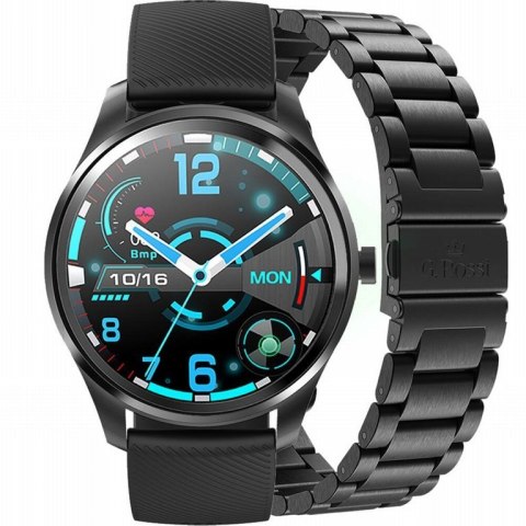 SMARTWATCH MĘSKI G. Rossi SW012-1 black/black + dodatkowa BRANSOLETA (sg007a)