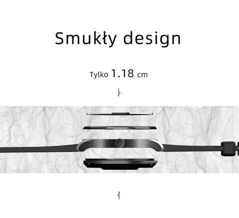 SMARTWATCH MĘSKI G. Rossi SW012-1 black/black + dodatkowa BRANSOLETA (sg007a)