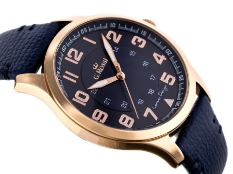ZEGAREK G. ROSSI - 11976A2-6F3 (zg313e) + BOX