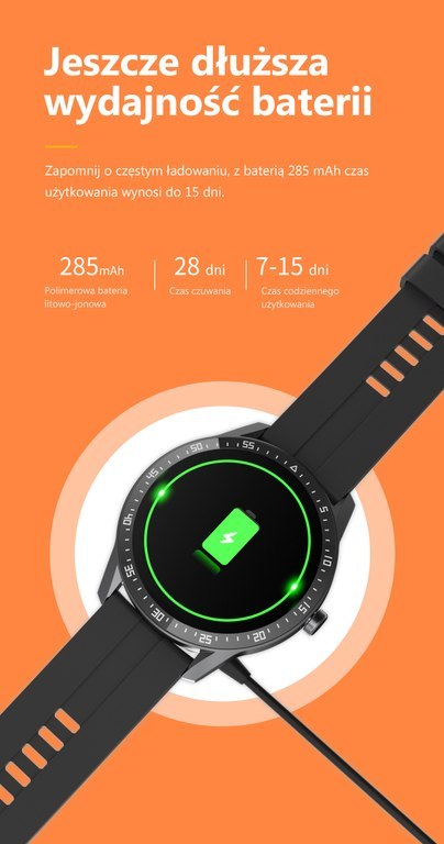 SMARTWATCH MĘSKI G. Rossi SW018-3 black/black (sg012c) WŁASNE TARCZE