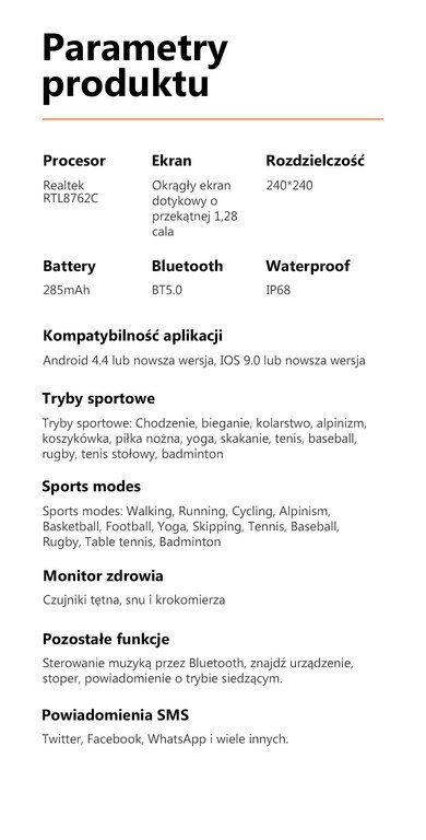 SMARTWATCH MĘSKI G. Rossi SW018-3 black/black (sg012c) WŁASNE TARCZE
