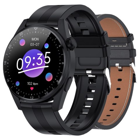 SMARTWATCH MĘSKI Rubicon RNCE78 - WYKONYWANIE POŁĄCZEŃ, WŁASNE TARCZE (sr025b)