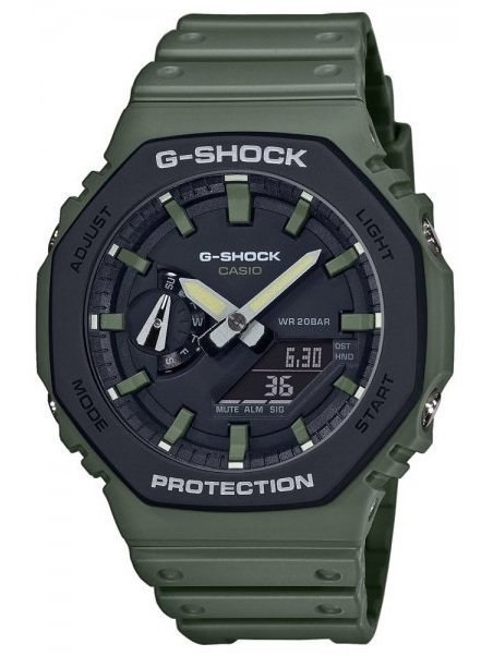 ZEGAREK MĘSKI CASIO G-SHOCK OCTAGON GA-2110SU-3AER (zd139e)