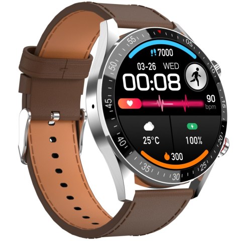 SMARTWATCH MĘSKI GRAVITY GT4-7 - WYKONYWANIE POŁĄCZEŃ, KROKOMIERZ (sg023g) SMARTWATCH MĘSKI GRAVITY GT4-7 - WYKONYWANIE POŁĄCZEŃ, KROKOMIERZ (sg023g)
