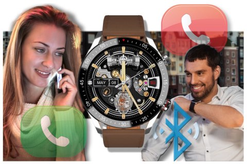 SMARTWATCH MĘSKI GRAVITY GT4-7 - WYKONYWANIE POŁĄCZEŃ, KROKOMIERZ (sg023g) SMARTWATCH MĘSKI GRAVITY GT4-7 - WYKONYWANIE POŁĄCZEŃ, KROKOMIERZ (sg023g)