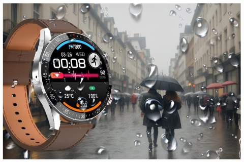 SMARTWATCH MĘSKI GRAVITY GT4-7 - WYKONYWANIE POŁĄCZEŃ, KROKOMIERZ (sg023g) SMARTWATCH MĘSKI GRAVITY GT4-7 - WYKONYWANIE POŁĄCZEŃ, KROKOMIERZ (sg023g)