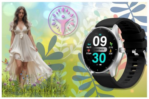SMARTWATCH UNISEX GRAVITY GT2-6 - ROZMOWY BLUETOOTH, WŁASNE TARCZE (sg019f)