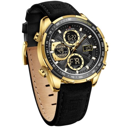 ZEGAREK MĘSKI NAVIFORCE NF9197L G/B/B + BOX