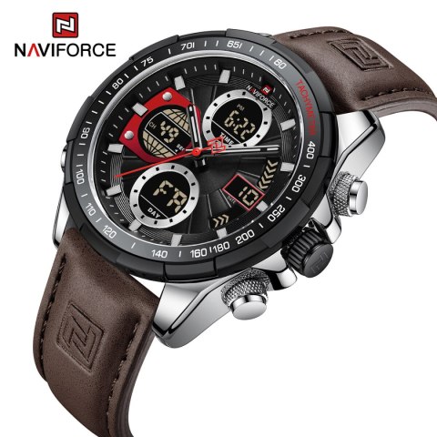 ZEGAREK MĘSKI NAVIFORCE NF9197L S/B/D.BN + BOX ZEGAREK MĘSKI NAVIFORCE NF9197L S/B/D.BN + BOX