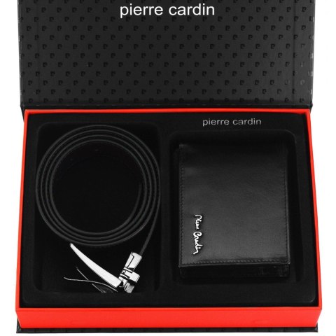 Zestaw prezentowy 6: DWUSTRONNY PASEK + PORTFEL PIERRE CARDIN Zestaw prezentowy 6: DWUSTRONNY PASEK + PORTFEL PIERRE CARDIN