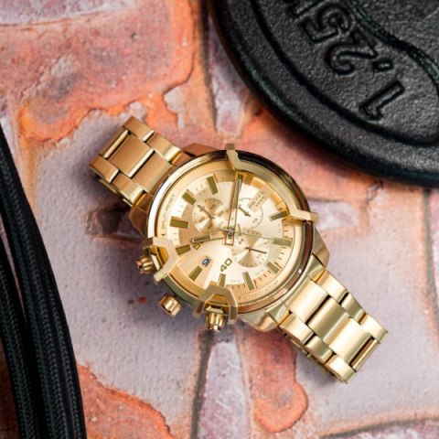 ZEGAREK MĘSKI DIESEL Griffed Chronograph DZ4573 + BOX ZEGAREK MĘSKI DIESEL Griffed Chronograph DZ4573 + BOX
