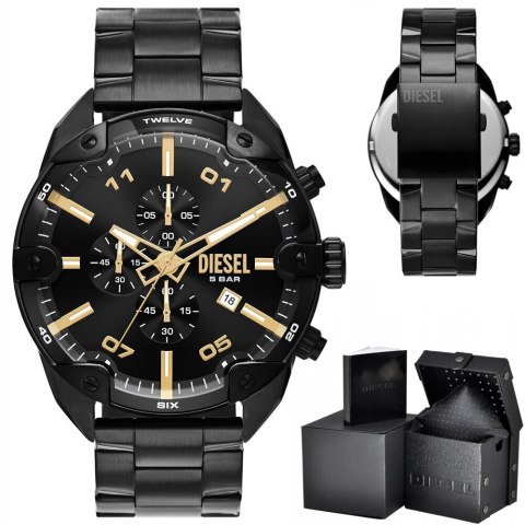 ZEGAREK MĘSKI DIESEL Spiked Chronograph DZ4644 + BOX