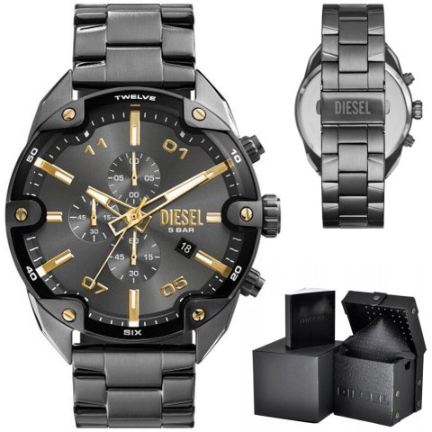 ZEGAREK MĘSKI DIESEL Spiked Chronograph DZ4669 + BOX