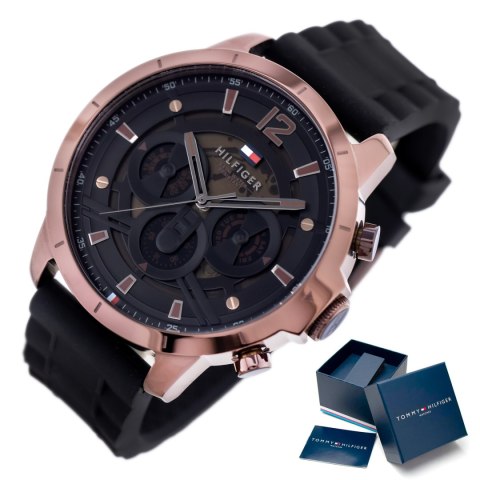 ZEGAREK MĘSKI TOMMY HILFIGER LUCA 1710491 (zf082b) ZEGAREK MĘSKI TOMMY HILFIGER LUCA 1710491 (zf082b)