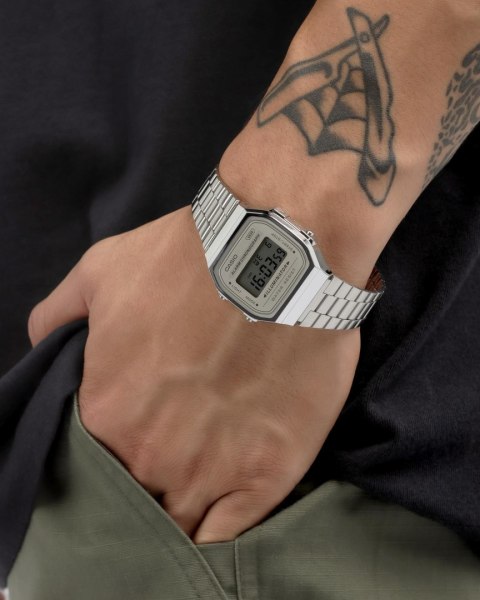 ZEGAREK UNISEX CASIO Retro Vintage A168WA-8A + BOX ZEGAREK UNISEX CASIO Retro Vintage A168WA-8A + BOX