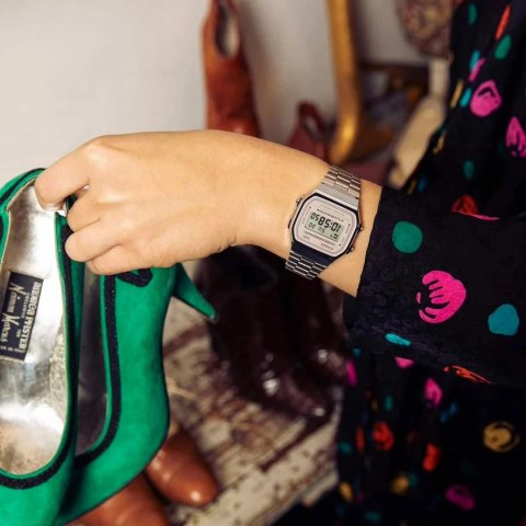 ZEGAREK UNISEX CASIO Retro Vintage A168WA-8A + BOX ZEGAREK UNISEX CASIO Retro Vintage A168WA-8A + BOX