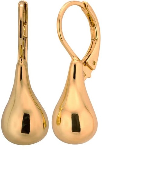 Kolczyki jednolite łezki (P14500AU) Kolczyki jednolite łezki (P14500AU)