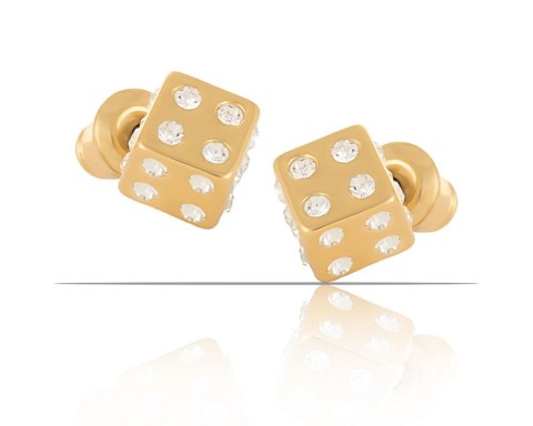 Kolczyki kostki z kryształkami z kolekcji Classic (P4414AU) Kolczyki kostki z kryształkami z kolekcji Classic (P4414AU)
