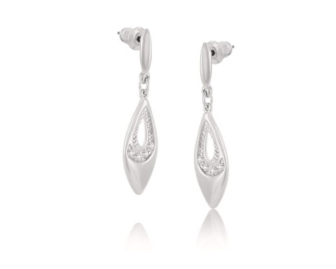 Kolczyki łezki z kryształkami z kolekcji Classic (P14824AG) Kolczyki łezki z kryształkami z kolekcji Classic (P14824AG)