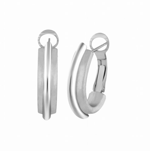 Kolczyki okrągłe (P14719AG P.MAT) Kolczyki okrągłe (P14719AG P.MAT)