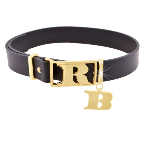 Skórzany choker z kolekcji RB (C22/LAT/53AU) Skórzany choker z kolekcji RB (C22/LAT/53AU)