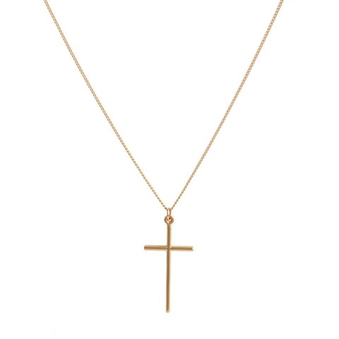 Łańcuszek męski z krzyżem 50 cm (C22/MEN/30AU) Łańcuszek męski z krzyżem 50 cm (C22/MEN/30AU)