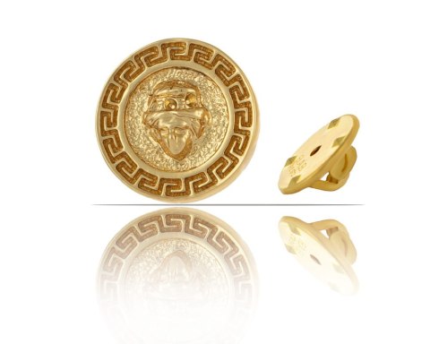 Pin z motywem greckim z kolekcji Olimpia (CP23/ZWE/109AU) Pin z motywem greckim z kolekcji Olimpia (CP23/ZWE/109AU)