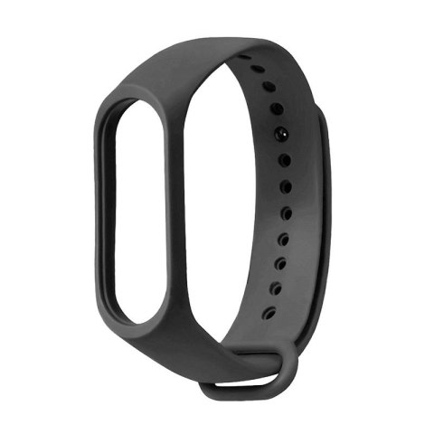 Pasek silikonowy do Xiaomi 5/6 - czarny Pasek silikonowy do Xiaomi 5/6 - czarny