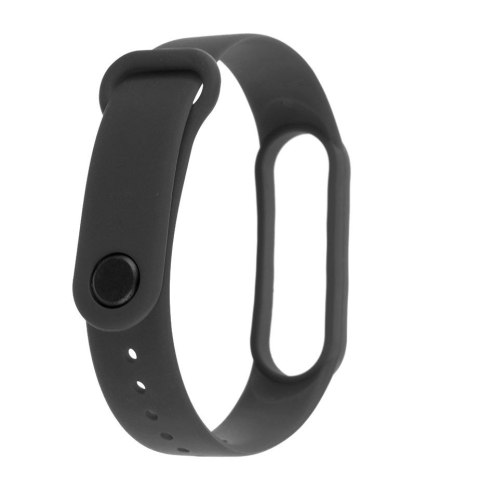 Pasek silikonowy do Xiaomi 5/6 - czarny Pasek silikonowy do Xiaomi 5/6 - czarny
