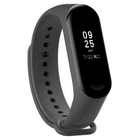 Pasek silikonowy do Xiaomi 5/6 - czarny Pasek silikonowy do Xiaomi 5/6 - czarny