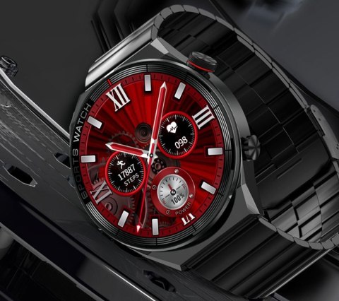 Smartwatch Rubicon RNCE99 Black Metal + Silicon SMARUB194 Smartwatch Rubicon RNCE99 Black Metal + Silicon SMARUB194