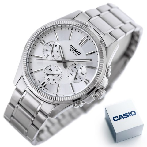 ZEGAREK MĘSKI CASIO MTP-1375D-7A (zd112a) + BOX