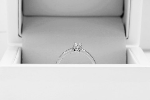 Złoty pierścionek PBD4408 - Diament Złoty pierścionek PBD4408 - Diament