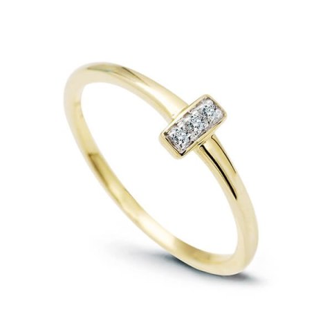 Złoty pierścionek PZD5993 - Diament Złoty pierścionek PZD5993 - Diament