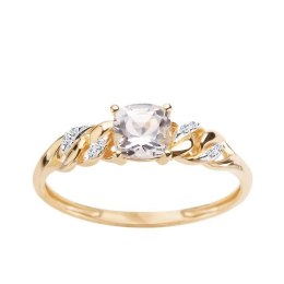Złoty pierścionek PZD6275 - Diament