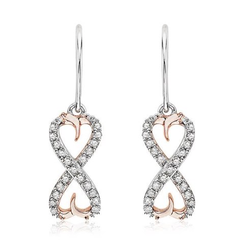 Złote kolczyki KXD3871 - Diament Złote kolczyki KXD3871 - Diament