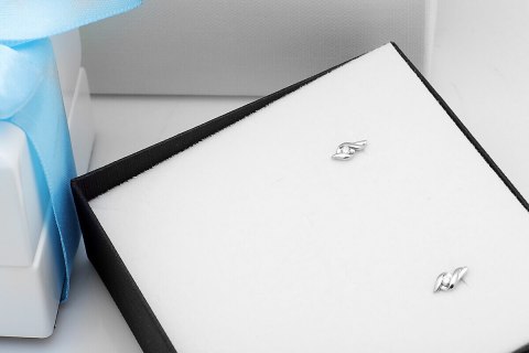 Złote kolczyki KBD5720 - Diament Złote kolczyki KBD5720 - Diament