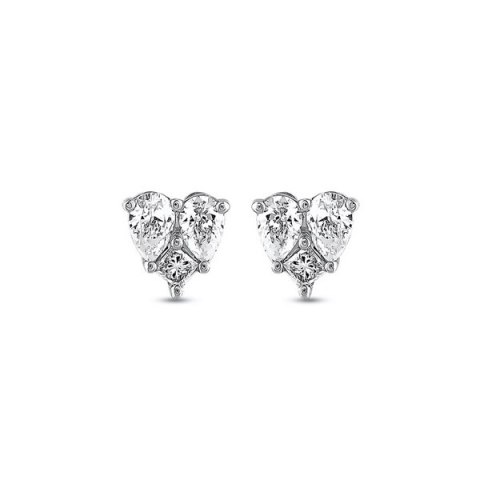 Złote kolczyki KBD6105 - Diament Złote kolczyki KBD6105 - Diament