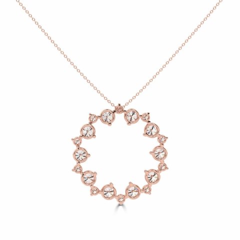 Złoty naszyjnik NRD6263 - Diament